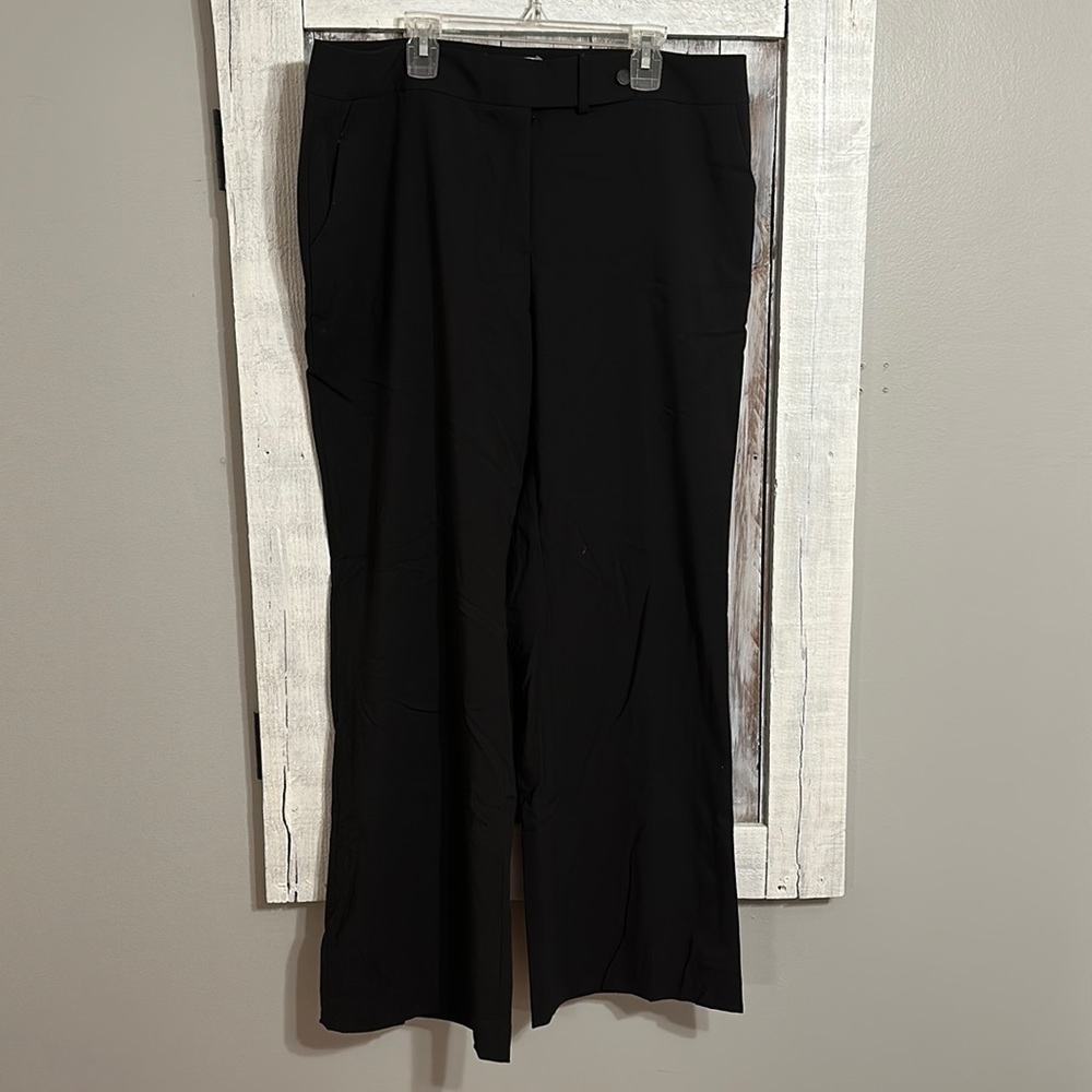 Calvin Klein standard fit dress pants black size 12